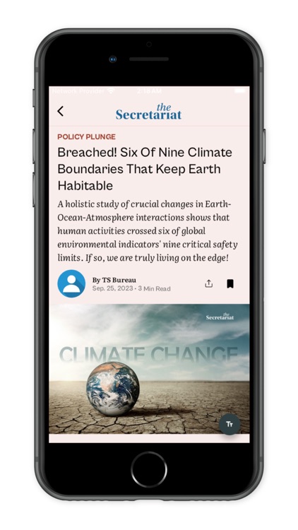 The Secretariat News