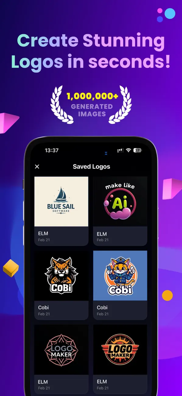 Screenshot #1 pour Easy Logo Maker Ai