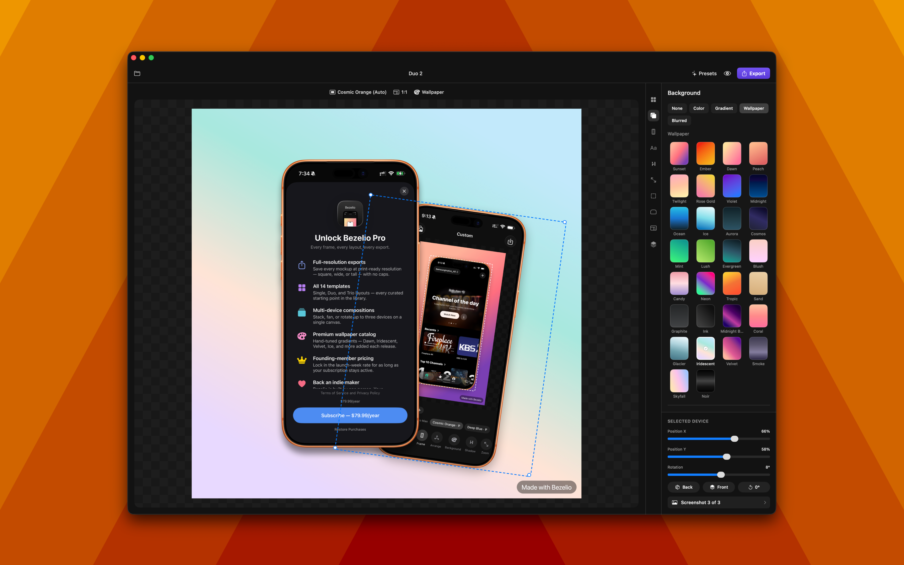 App Mockup Maker: Screenlume