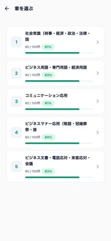 社会人常識マナー検定2級対策 500問 screenshot