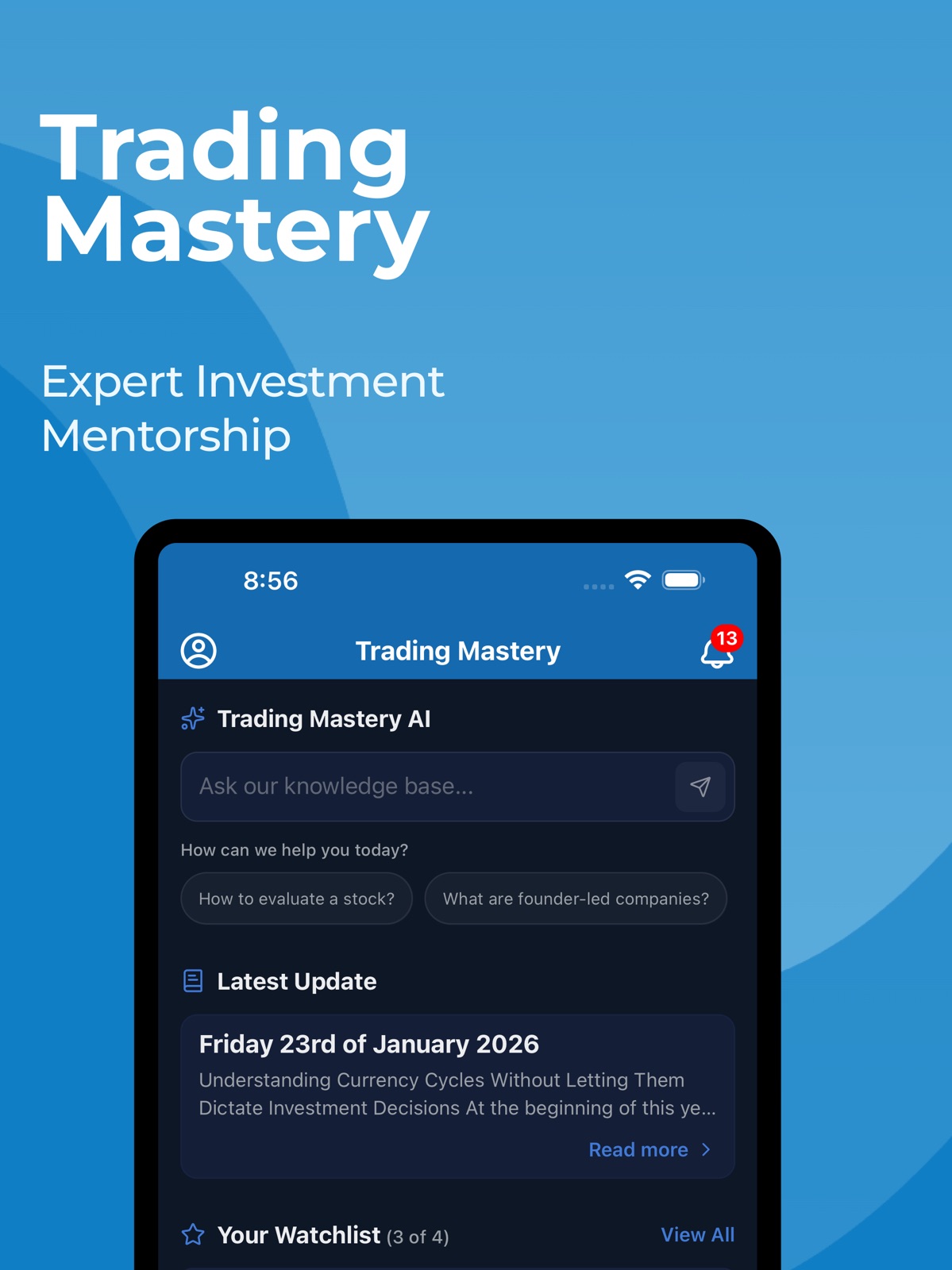 Trading Mastery: How to Invest ipad screenshot 1