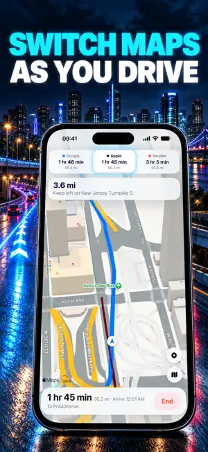 Route Planner: Compare Maps screenshot 2