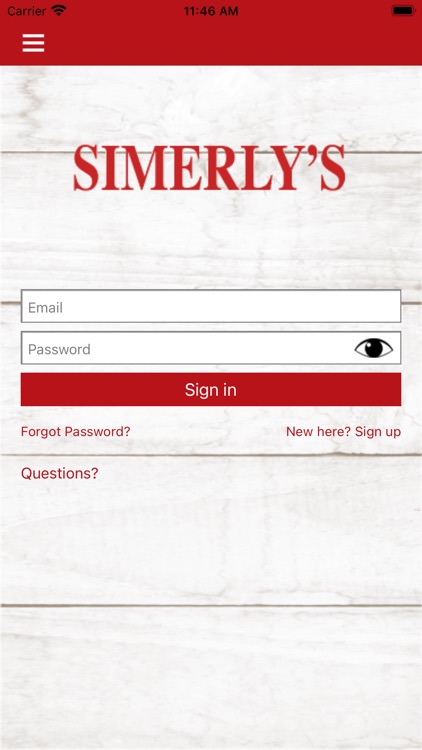 Simerly's Digital Coupon App