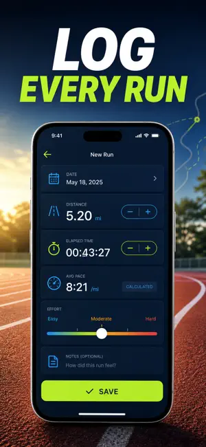 Running Log: Run Journal screenshot 1
