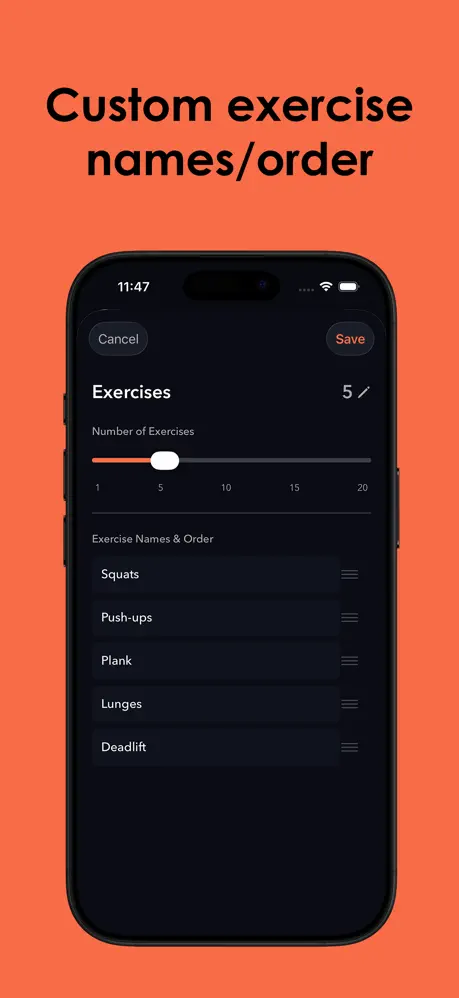 Roundly: Tabata Timer screenshot