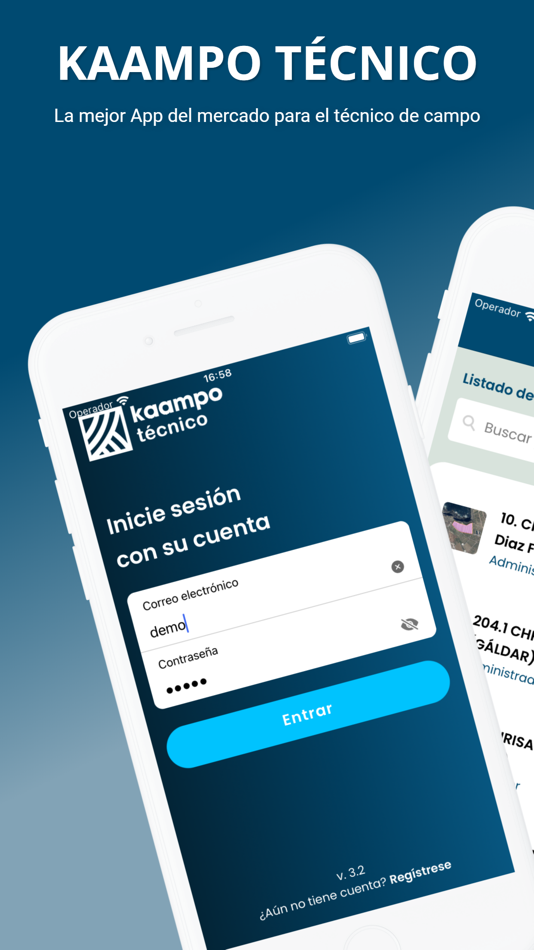 #1. Kaampo tecnico (iOS) By: Nicolas Hernandez Guerra de Aguilar
