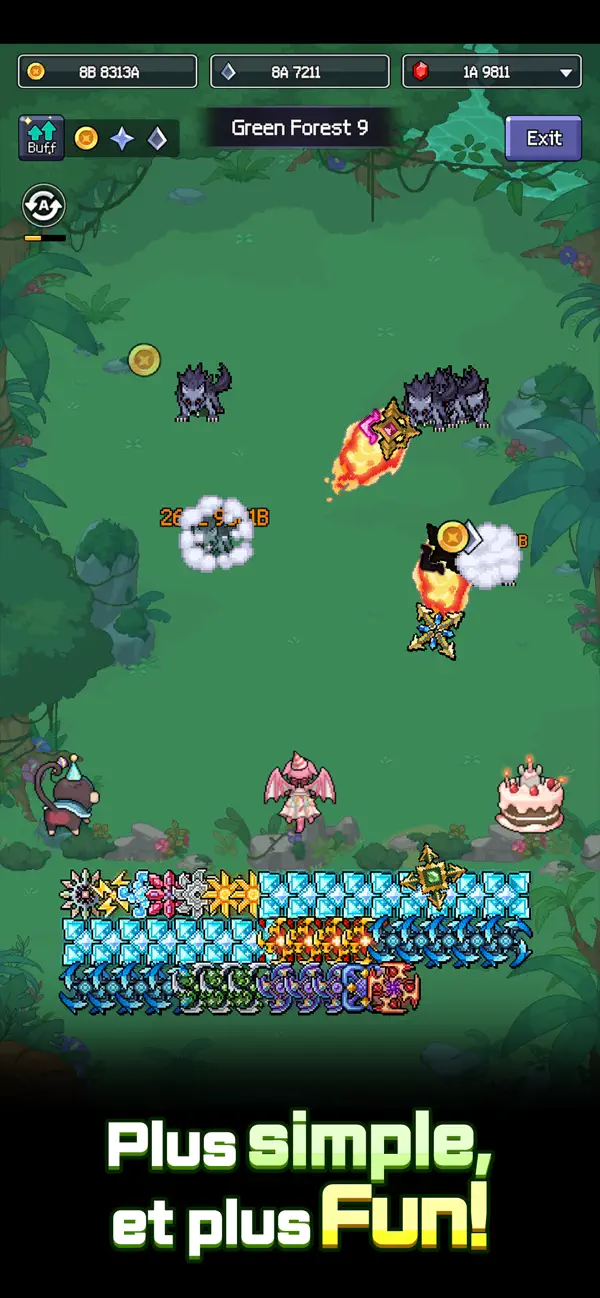 Screenshot #2 pour Fusion d'étoiles de ninja