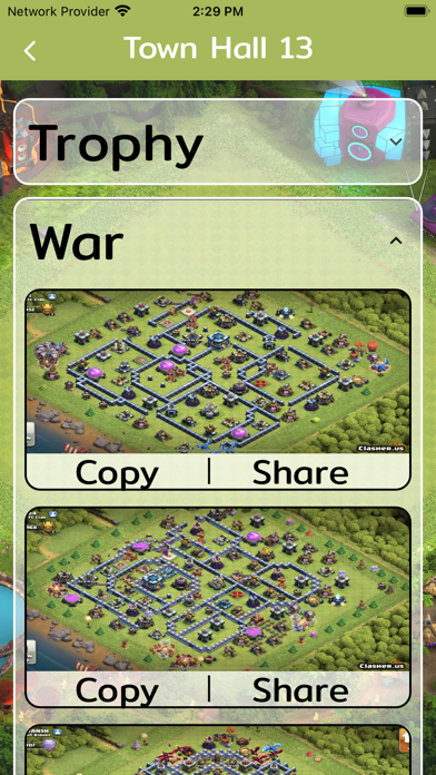 Screenshot #1 pour COC : Map Layout with AI 2024