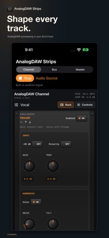 AnalogDAW Strips screenshot 1
