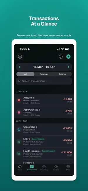 OurSpend screenshot 2