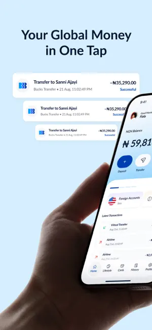 Bucks: Borderless Banking screenshot 1