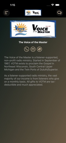 WRVM Radio App screenshot