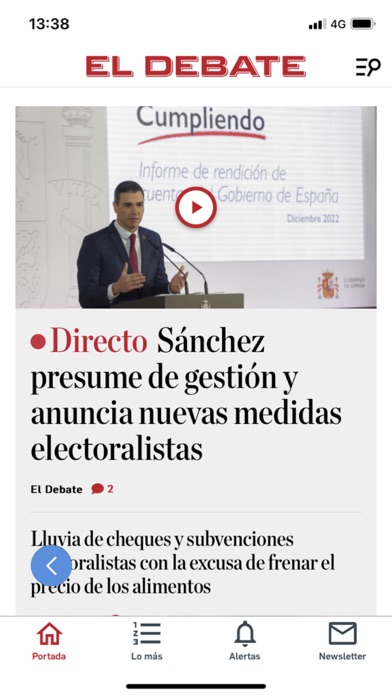 El Debate - Diario online Screenshot