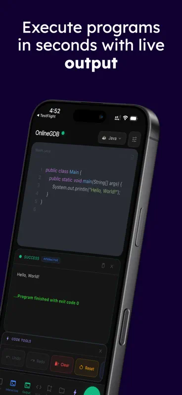 onlinegdb screenshot 2 of 6