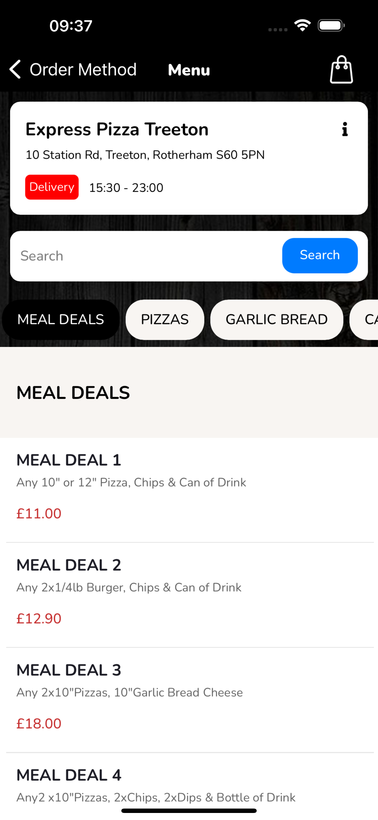Express Pizza Treeton