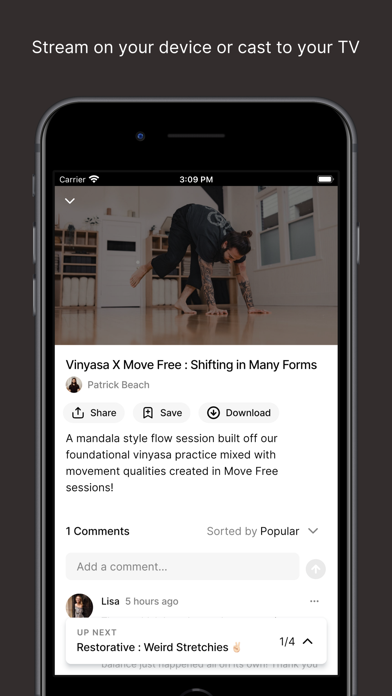 Commune Yoga Screenshot
