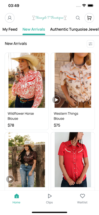 Triangle T Boutique Screenshot 1 of 4