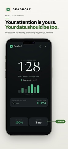 Deadbolt: Screen Time Blocker Screenshot 8 of 8