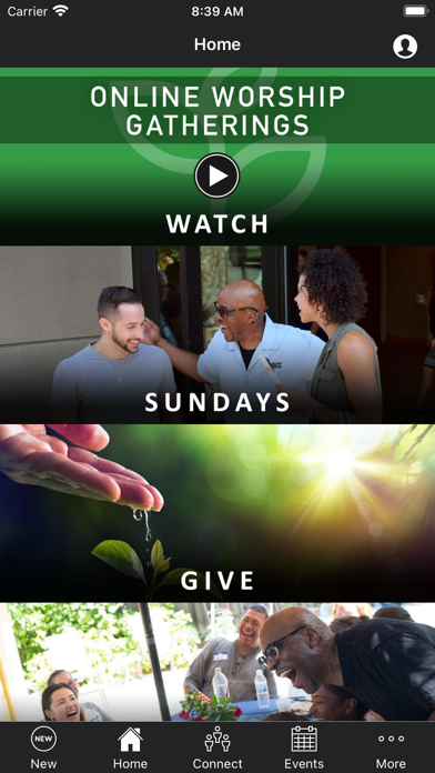NBCC - Bay Area Church, CA Screenshot