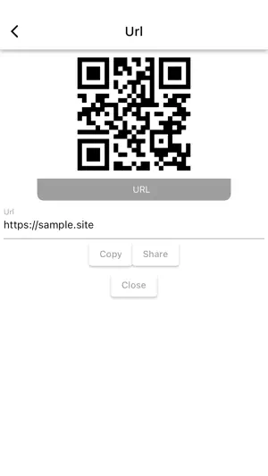 QR scanner and generator app screenshot 4