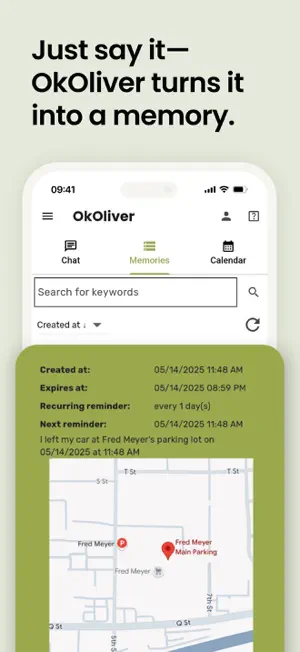 OkOliver: AI Memory Assistant screenshot 4