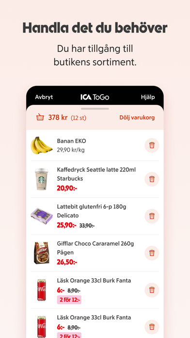 ICA ToGo - obemannad butik Screenshot