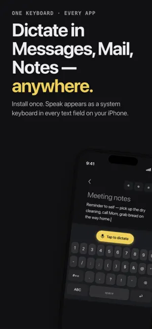 Speak - Voice Keyboard screenshot 4