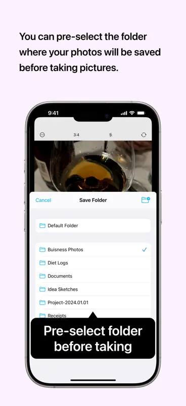 HashCamera - Folder Camera screenshot 2 of 4