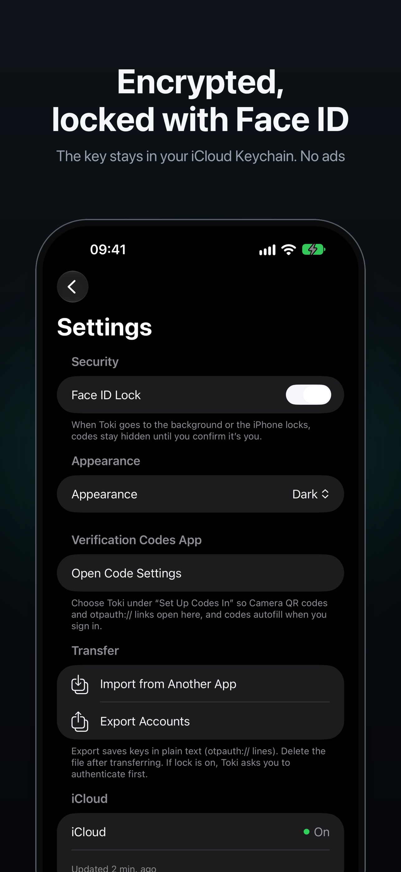 Screenshot 5 of Toki Authenticator
