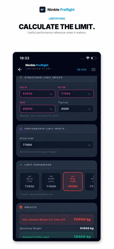 Nimble Preflight - METAR TAF screenshot 10 of 10