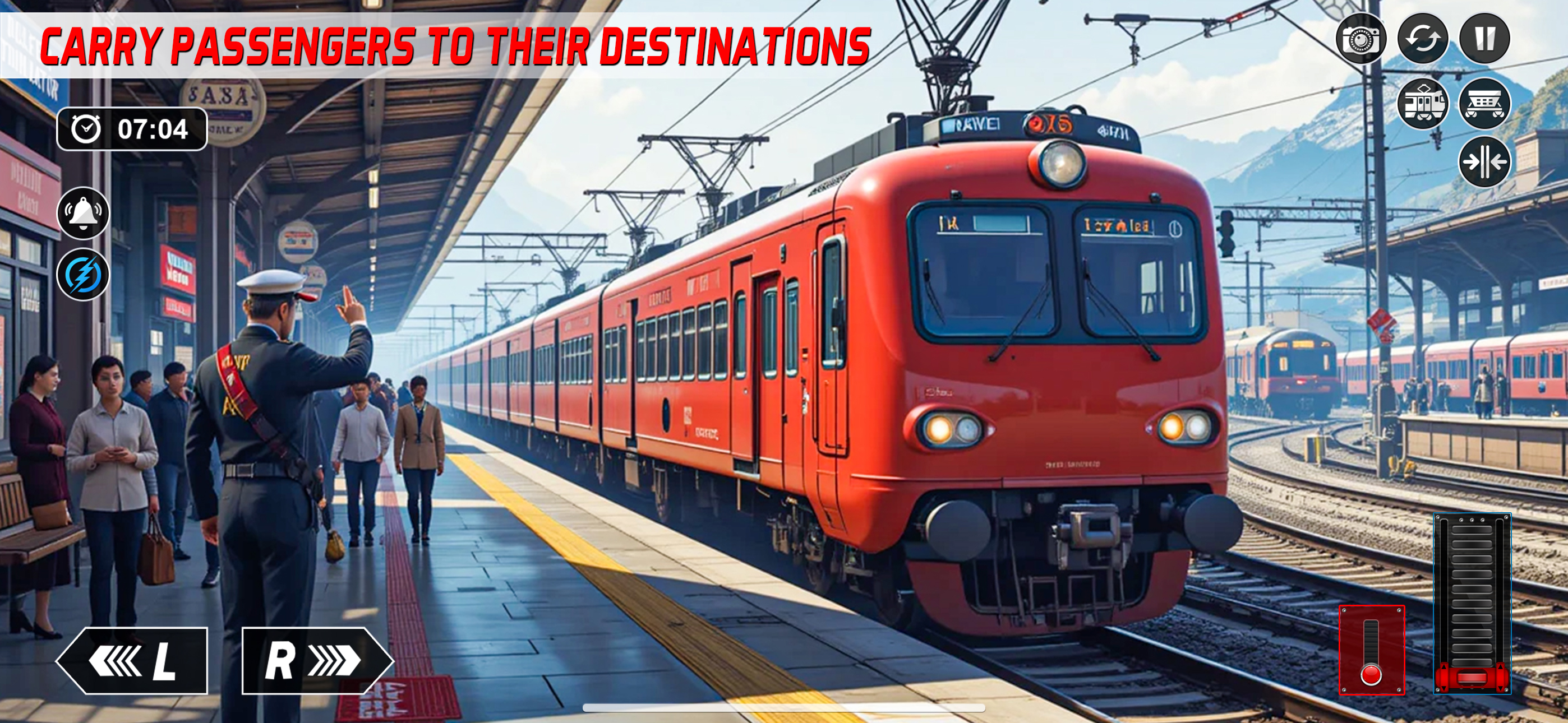 Modern Train Driver Game 2023