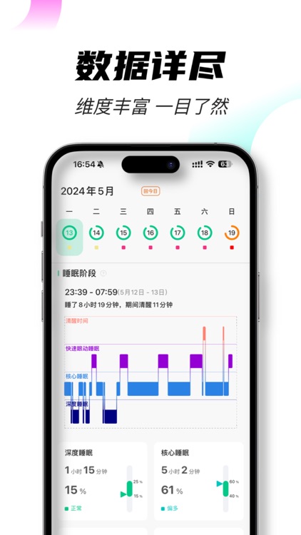 心眠健康-专注睡眠监测,深度睡眠分析,改善睡眠,提高睡眠质量