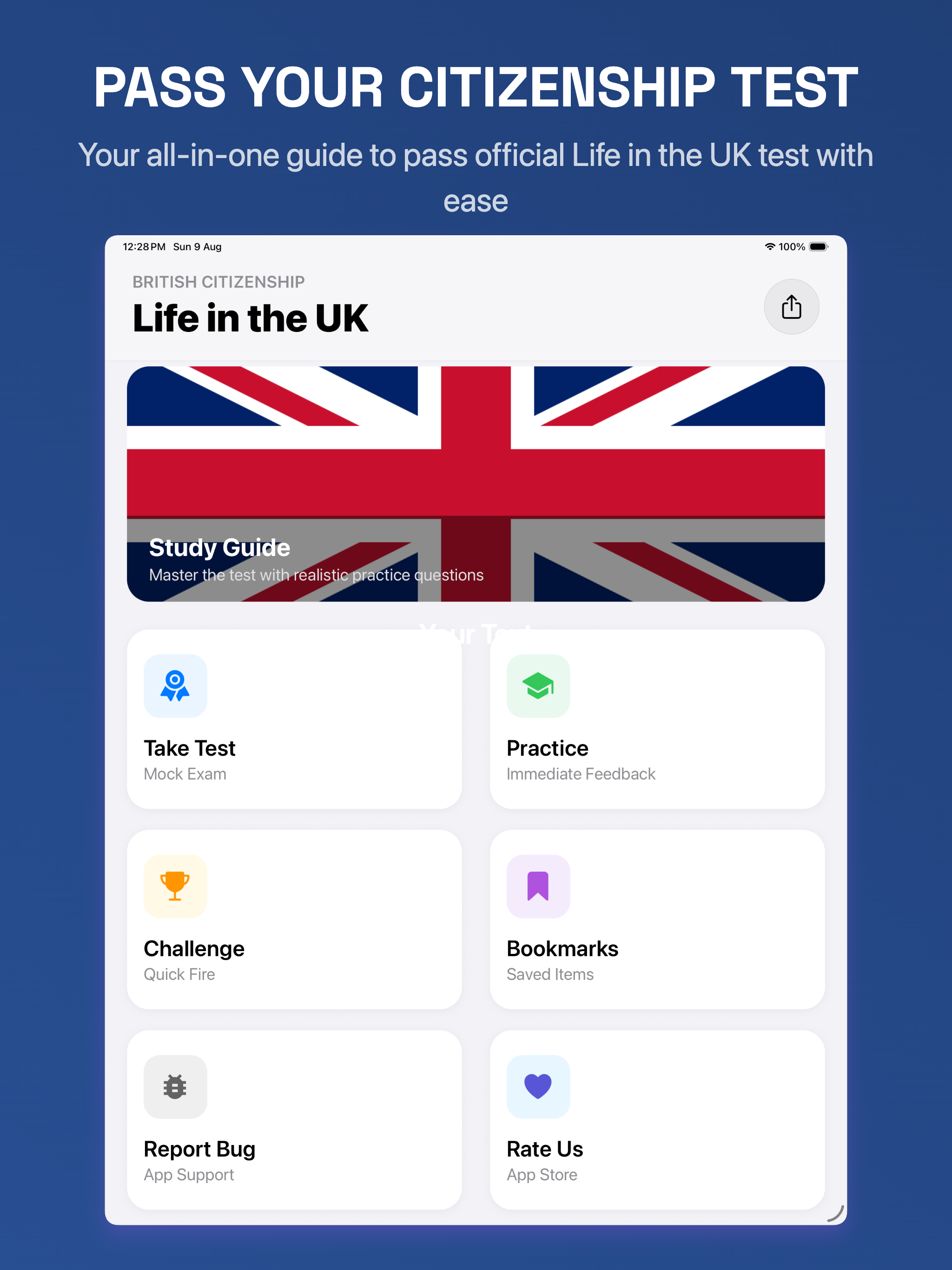 Life in the UK Test Q&A 2026 screenshot 8