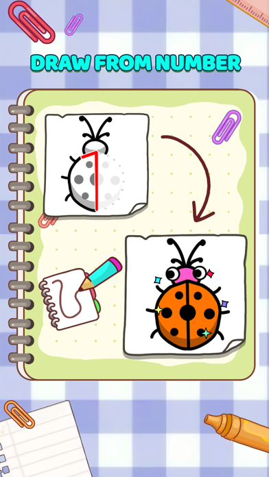 Draw From Number Screenshot