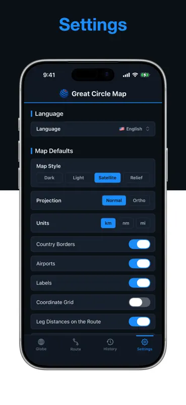 Great Circle Map screenshot 9 of 10