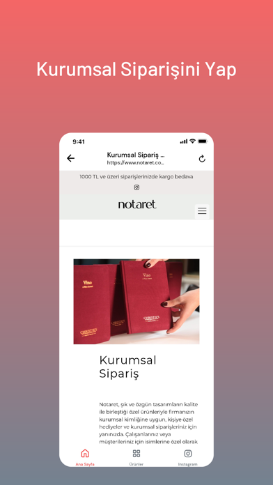 Notaret App screenshot