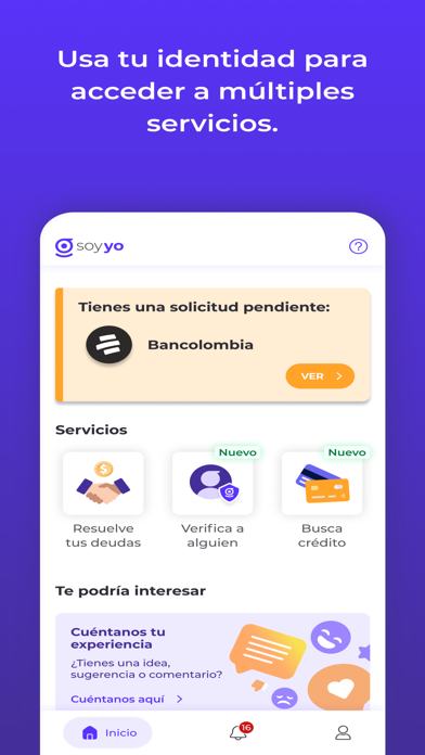 Screenshot #1 pour SoyYo - Identidad Digital