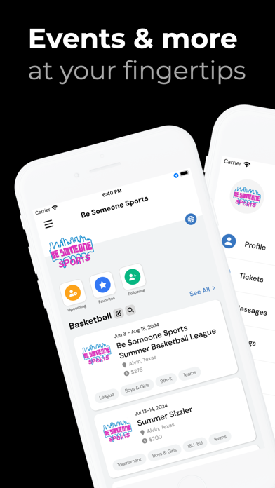 Be Someone Sports Screenshot