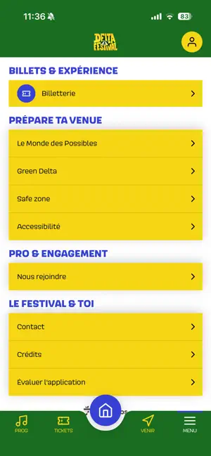 Delta Festival 2026 iPhone screenshot 4