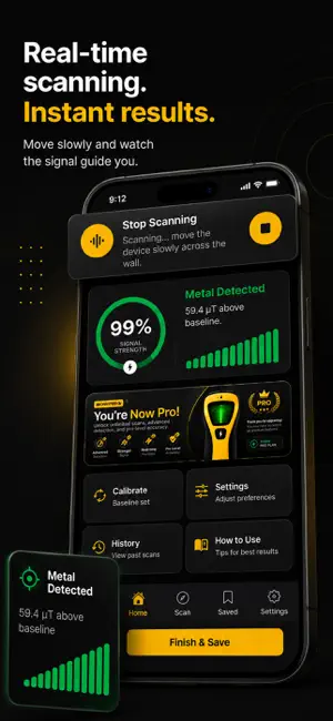 Stud Finder App: Wall Scanner screenshot 2
