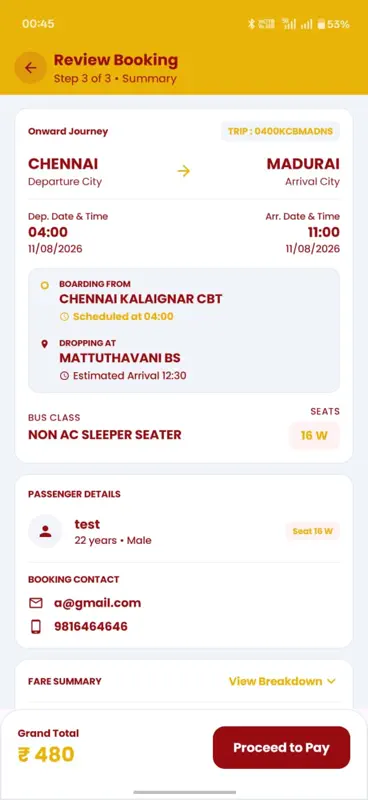 TNSTC screenshot 4 of 4