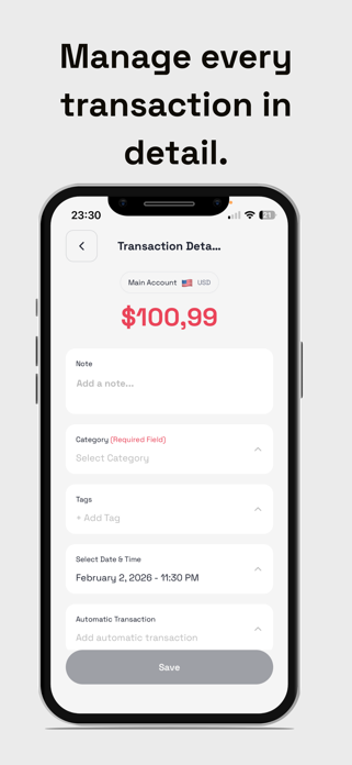 Monetra – Expense Tracker Screenshot 3 of 6