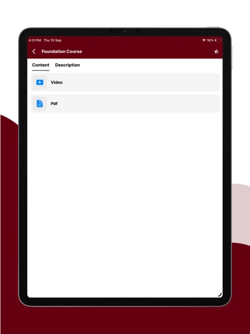App screenshot