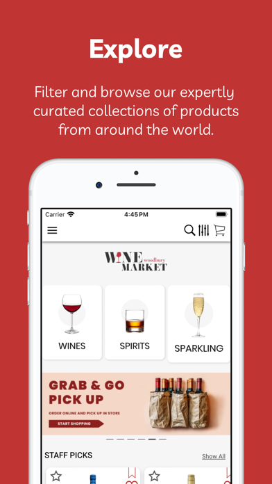 Screenshot #1 pour Woodbury Wine Market