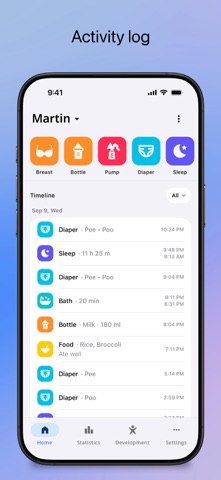 Baby Notes: Tracker & Journal Screenshot 1 of 10