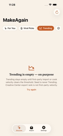 MakeAgain Screenshot 3 of 4