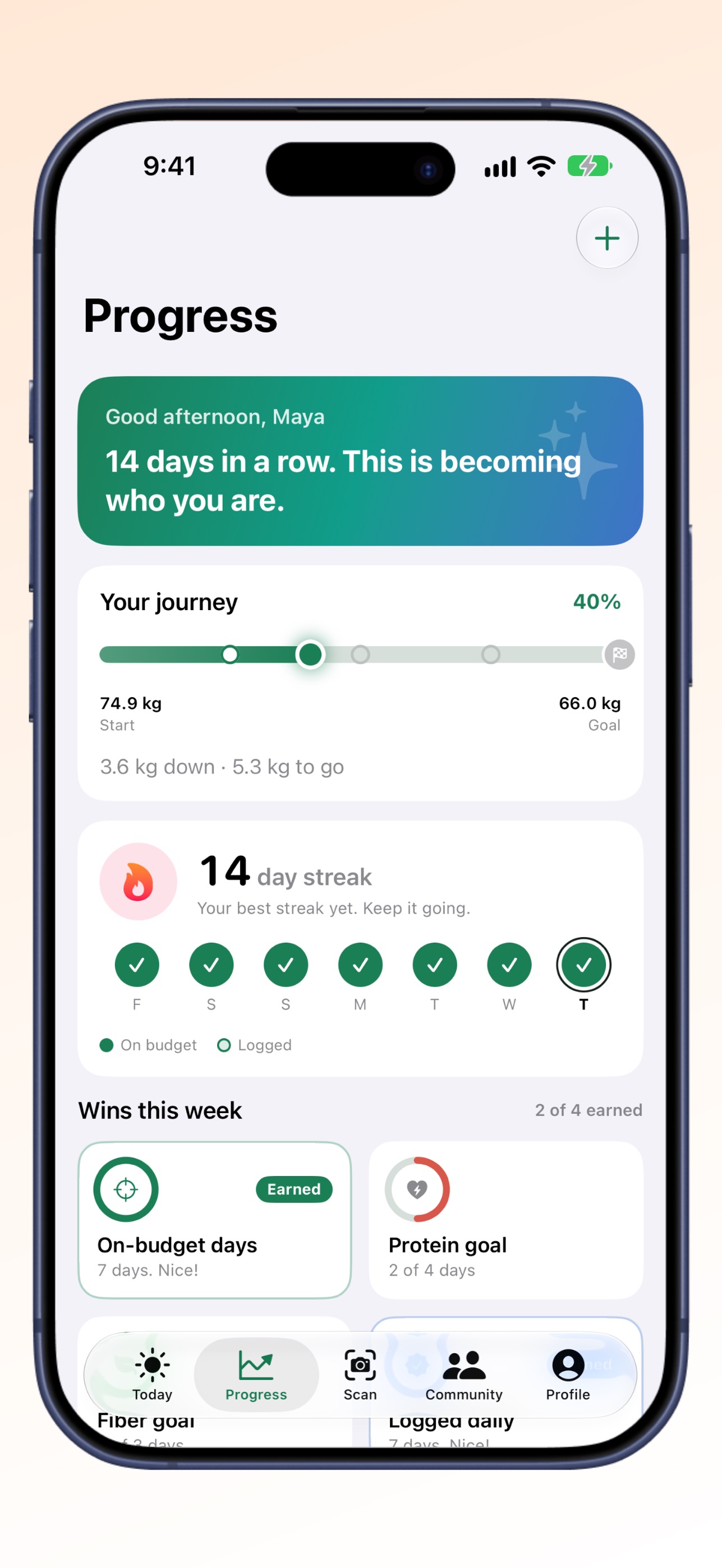 Screenshot 4 of Sprigly: AI Calorie Counter