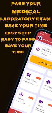 Medical Laboratory Prep 2025 iPhone screenshot