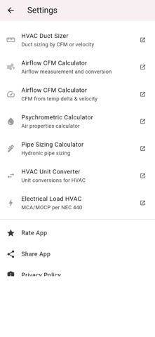 Heat Load Calc HVAC Screenshot 5 of 5