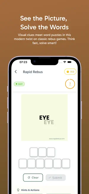 RapidRebus: Word Puzzle Game screenshot 2